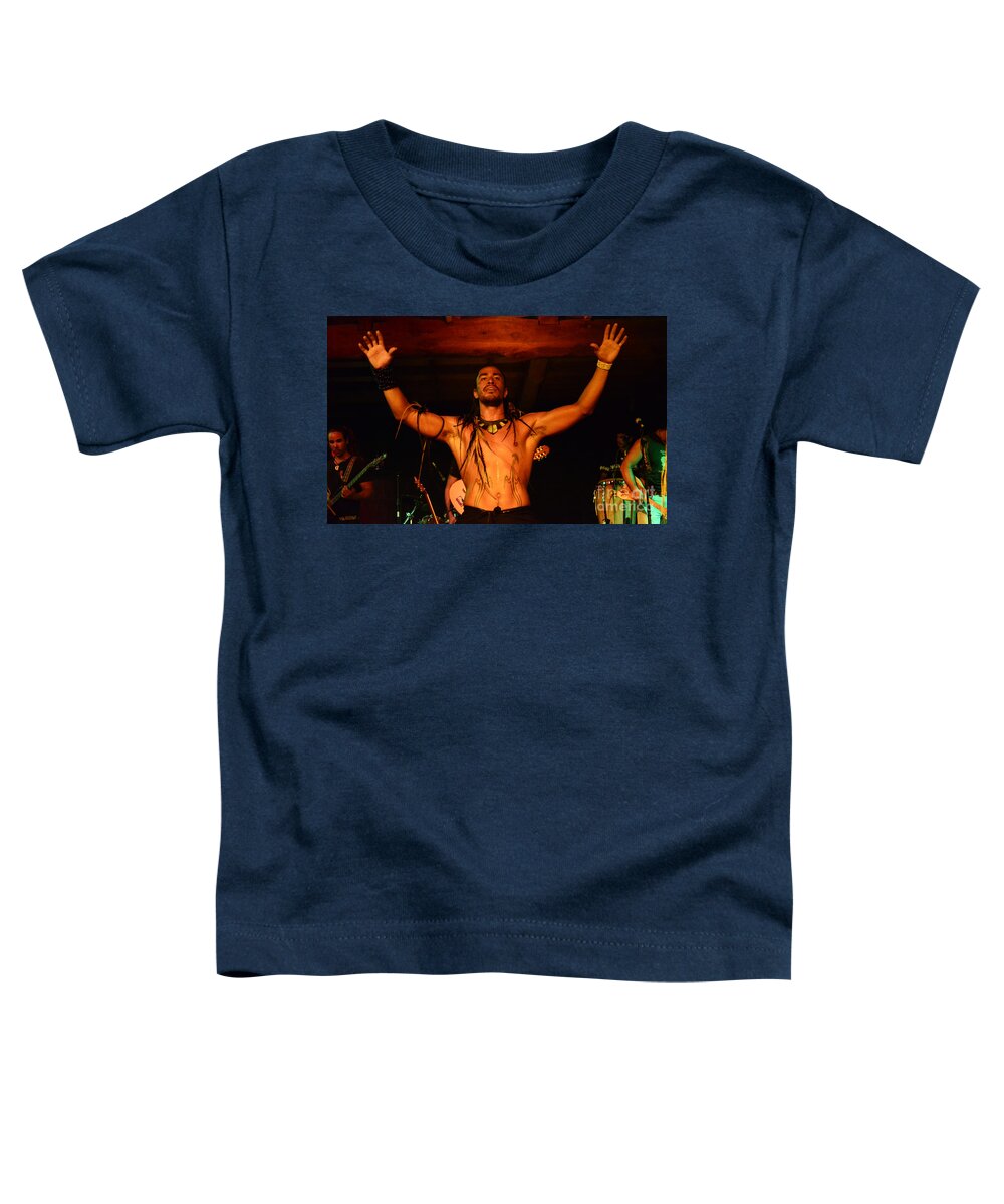Easter Island Toddler T-Shirt featuring the photograph Art Of The Dance Rapa Nui 2 by Bob Christopher