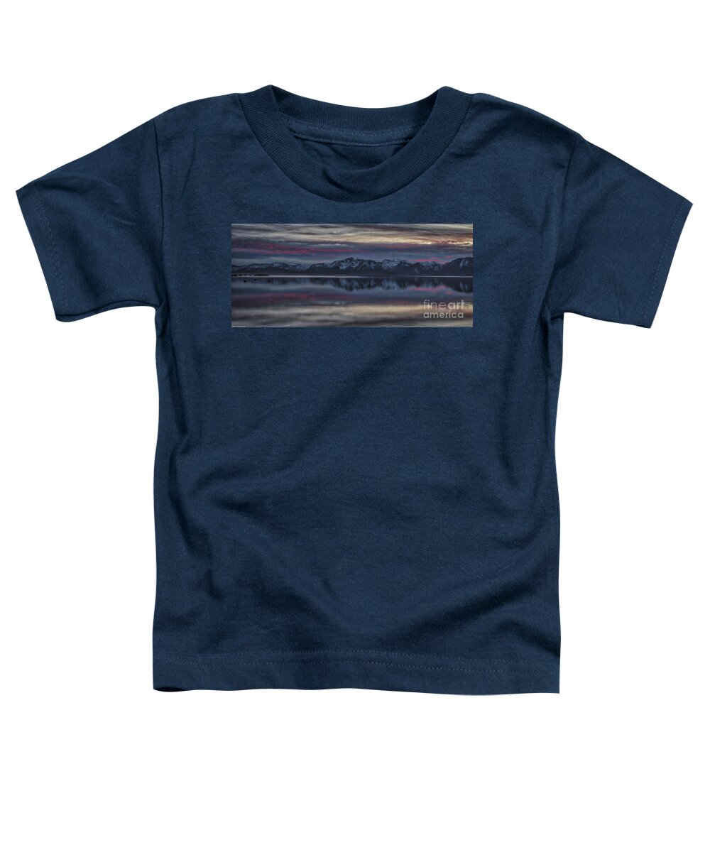 Beautiful Tahoe Toddler T-Shirt featuring the photograph Look To The West by Mitch Shindelbower