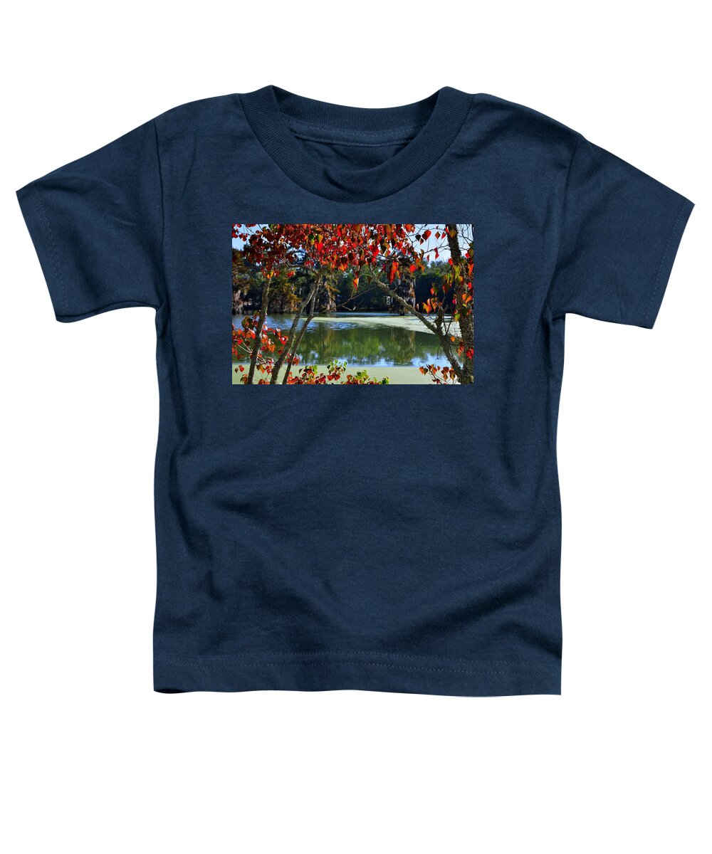 Fall Toddler T-Shirt featuring the photograph Louisiana Fall by Charlotte Schafer