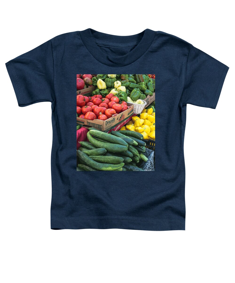 Market Toddler T-Shirt featuring the photograph Market Freshness by Arlene Carmel