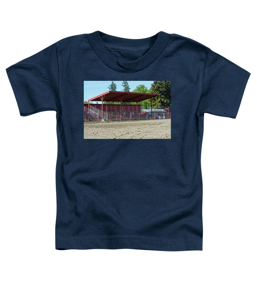 Rodeo Toddler T-Shirt featuring the photograph Northwest Rodeo Time by Tikvah's Hope