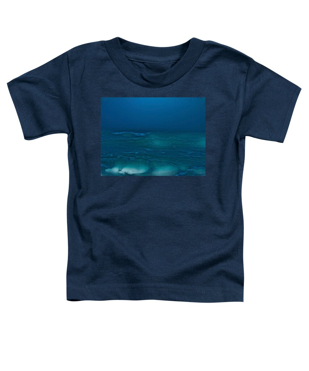 Ocean Toddler T-Shirt featuring the photograph Pandora's Sea by Donna Blackhall