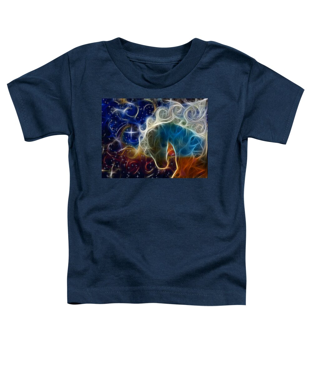 Cosmos Toddler T-Shirt featuring the photograph Racing the Stars by Shannon Story