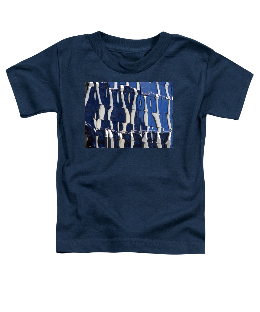 Abstract Toddler T-Shirt featuring the photograph Santiago Reflection I by Rick Locke - Out of the Corner of My Eye