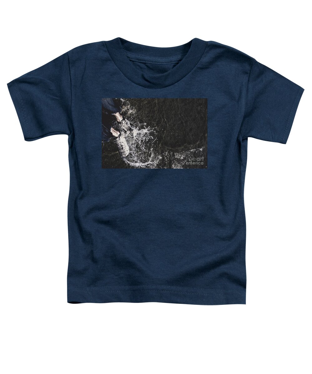 Water Toddler T-Shirt featuring the photograph Seas of freedom by Jorgo Photography