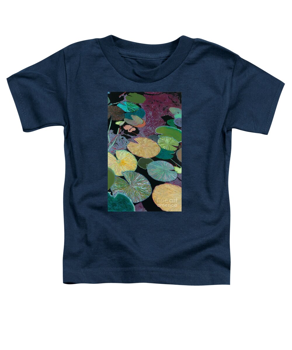 Landscape Toddler T-Shirt featuring the painting Secret Hideaway by Allan P Friedlander