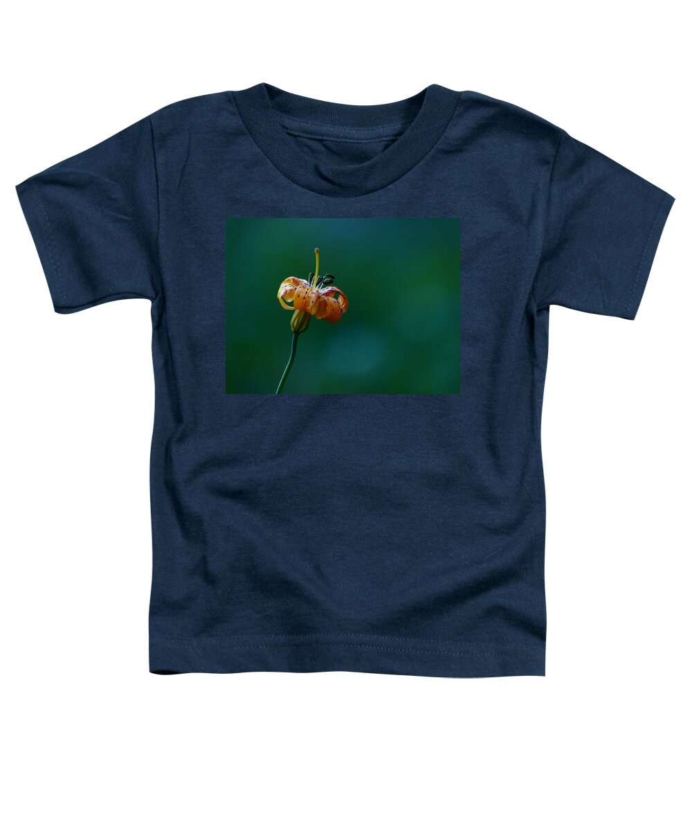 Lily Toddler T-Shirt featuring the photograph Simplicity by Marcia Socolik