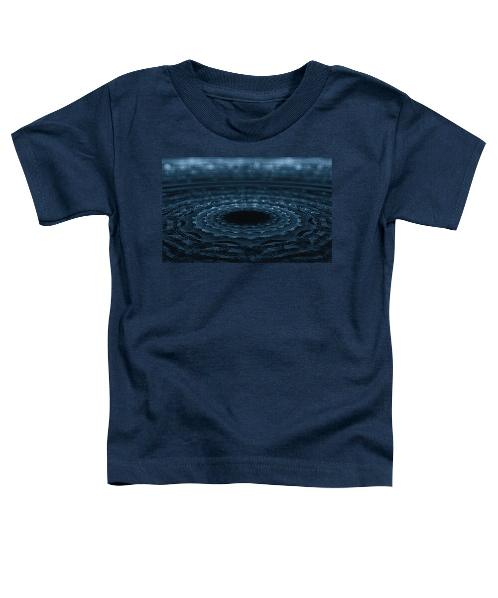 Fractal Toddler T-Shirt featuring the digital art Splash by Gary Blackman