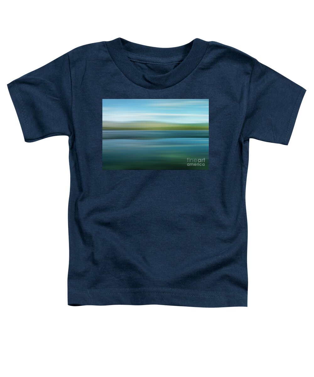 Impressionistic Toddler T-Shirt featuring the photograph Twin Lakes by Priska Wettstein