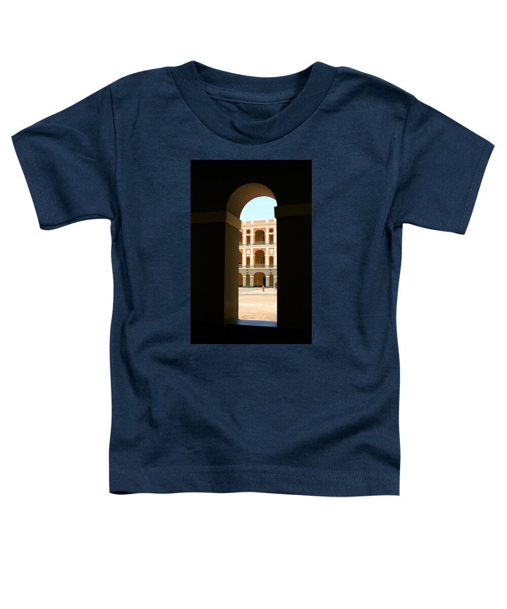 Window Toddler T-Shirt featuring the photograph Ventana de Arco by Alice Terrill