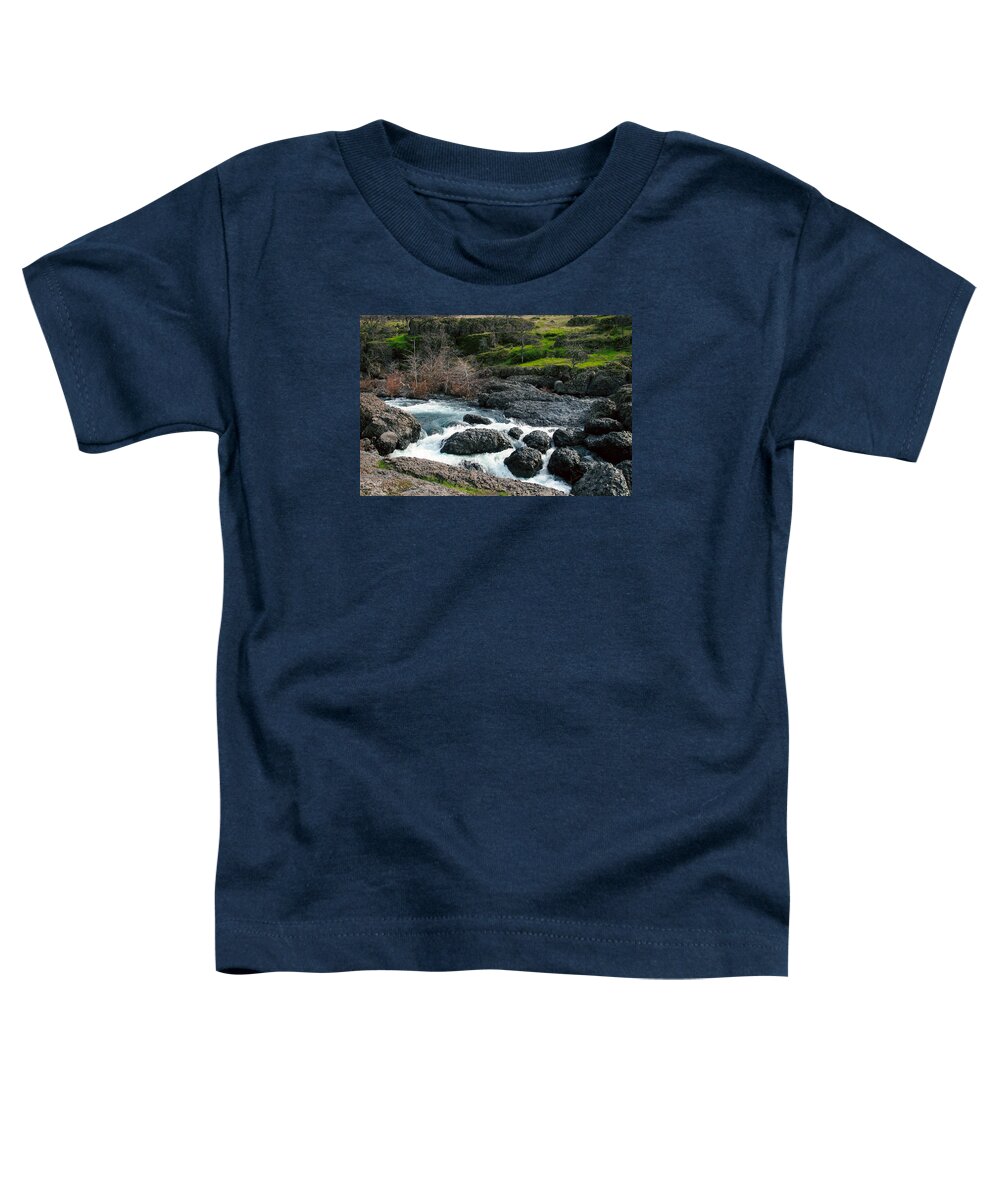 Rapids Toddler T-Shirt featuring the photograph Whitewater At Bear Hole by Robert Woodward
