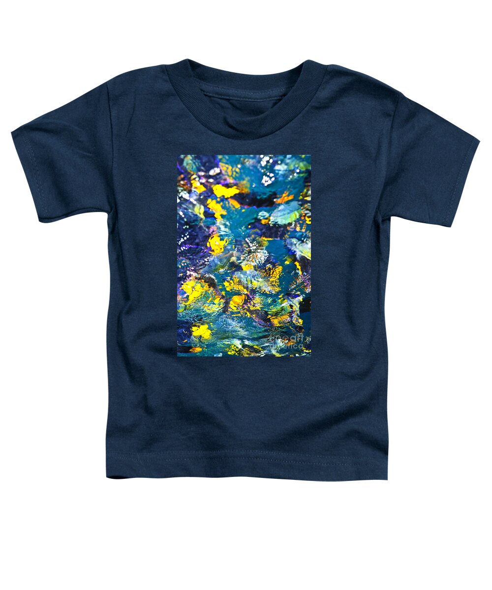 Fish Toddler T-Shirt featuring the photograph Colorful tropical fish by Elena Elisseeva