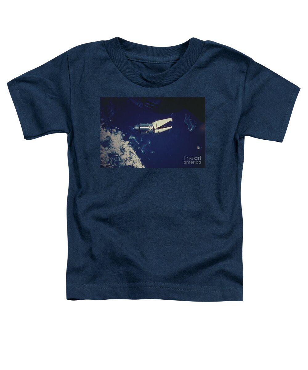 Transport Toddler T-Shirt featuring the photograph Gemini 9 & Atda by Science Source