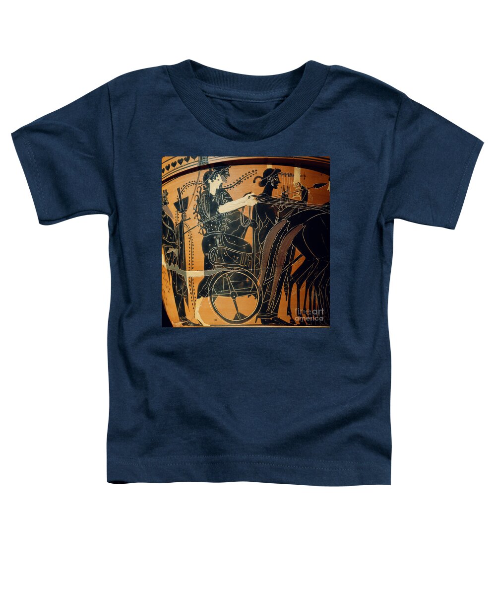 Historical Toddler T-Shirt featuring the photograph Greek Vase by G. Tomsich
