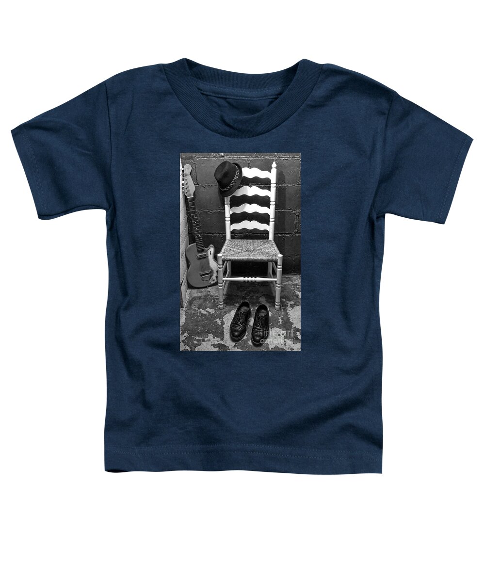 Hat Toddler T-Shirt featuring the photograph Papa Was A Rollingstone by Terry Doyle
