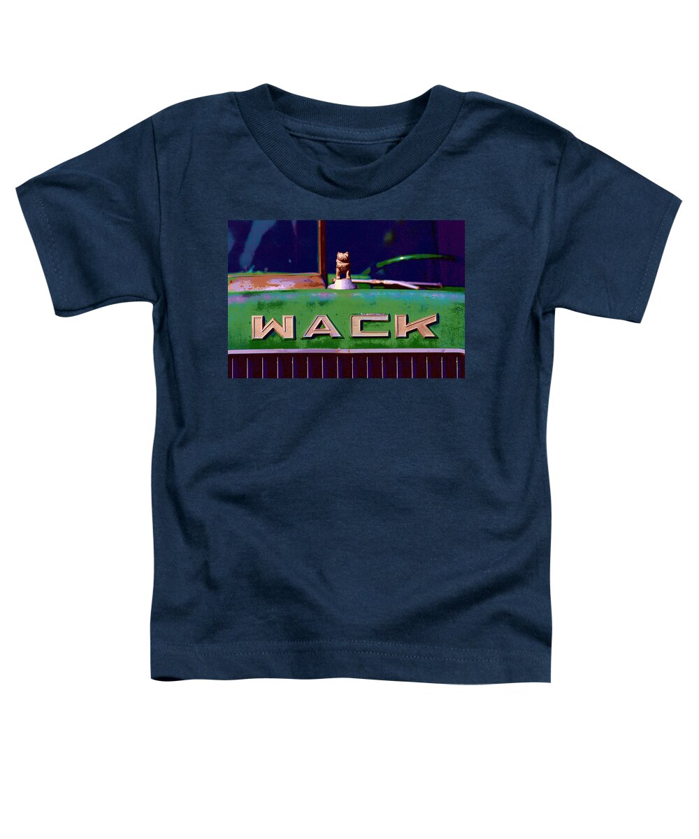 Truck Toddler T-Shirt featuring the photograph Wack Truck by William Jobes