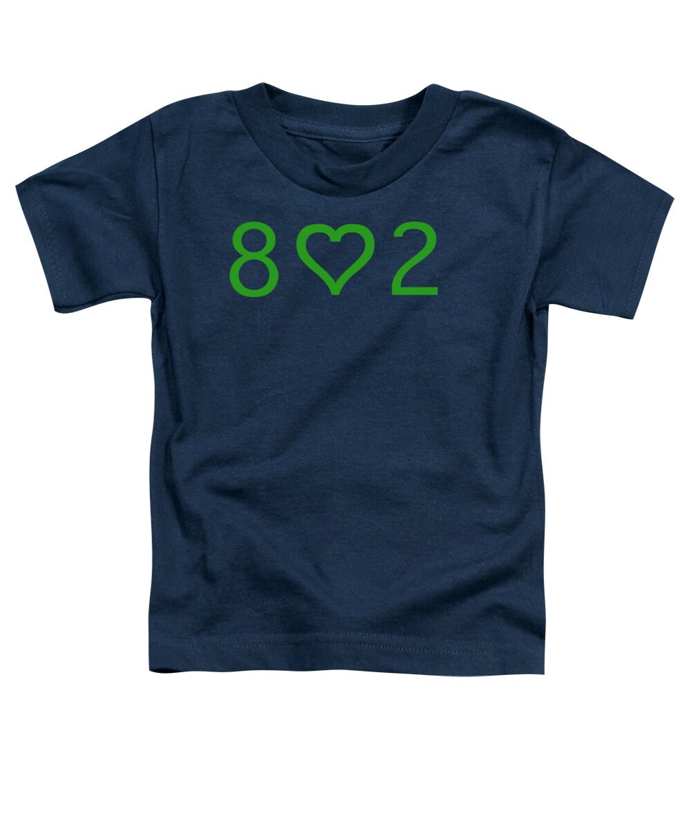 Vermont Toddler T-Shirt featuring the photograph 802 by George Robinson
