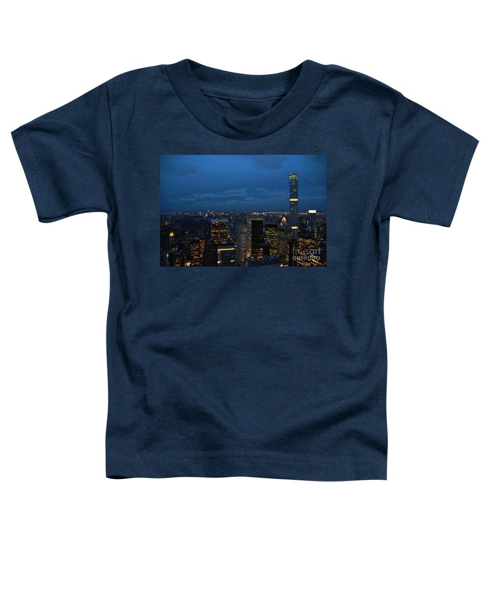 Top Of The Roc Toddler T-Shirt featuring the photograph #1 - View from Top of the Roc #1 by Jacqueline M Lewis