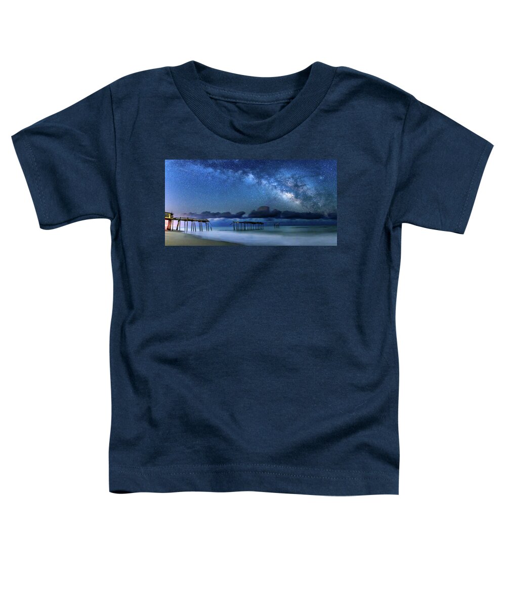Obx Toddler T-Shirt featuring the photograph Stars Over Frisco #1 by Nick Noble