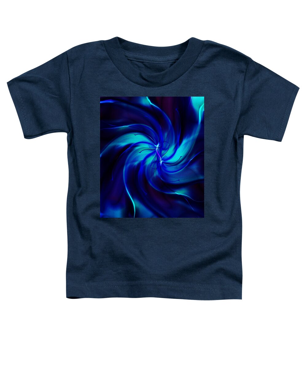 Abstract Toddler T-Shirt featuring the digital art Abstract 070810 by David Lane