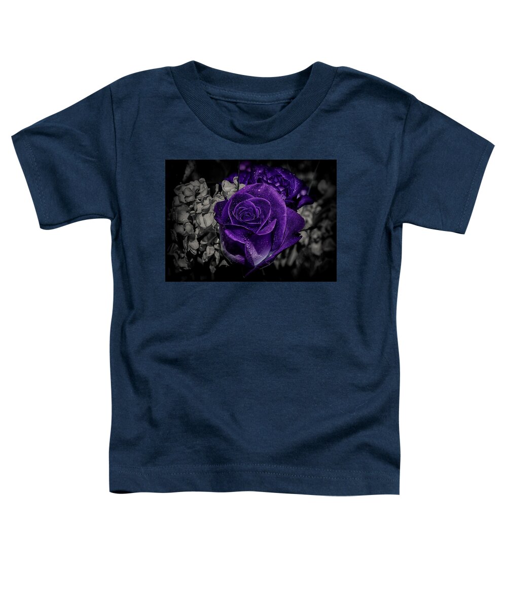 Roses Toddler T-Shirt featuring the photograph All About Colors by Elaine Malott