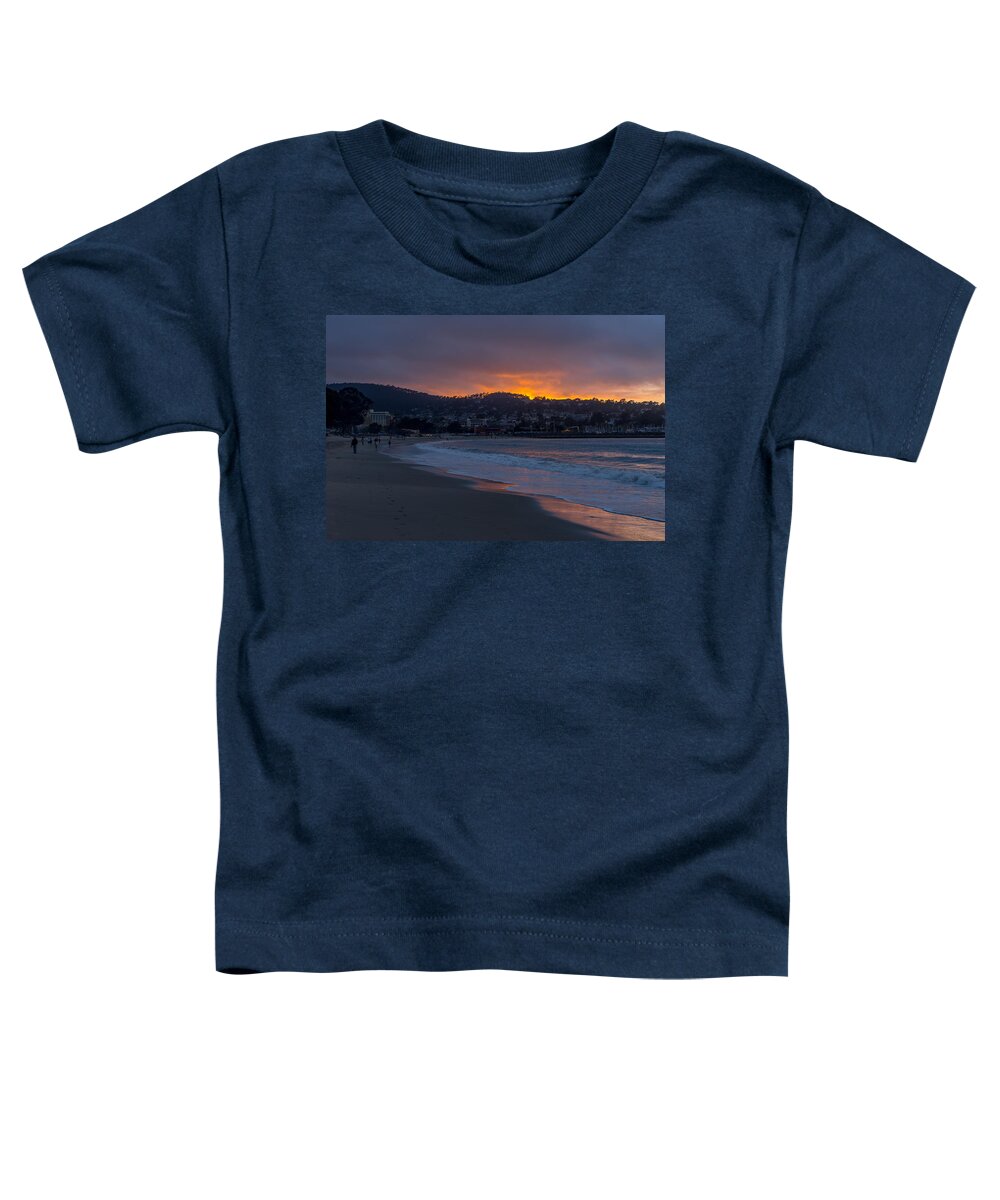 Sunset Toddler T-Shirt featuring the photograph As the Sun Sets by Derek Dean