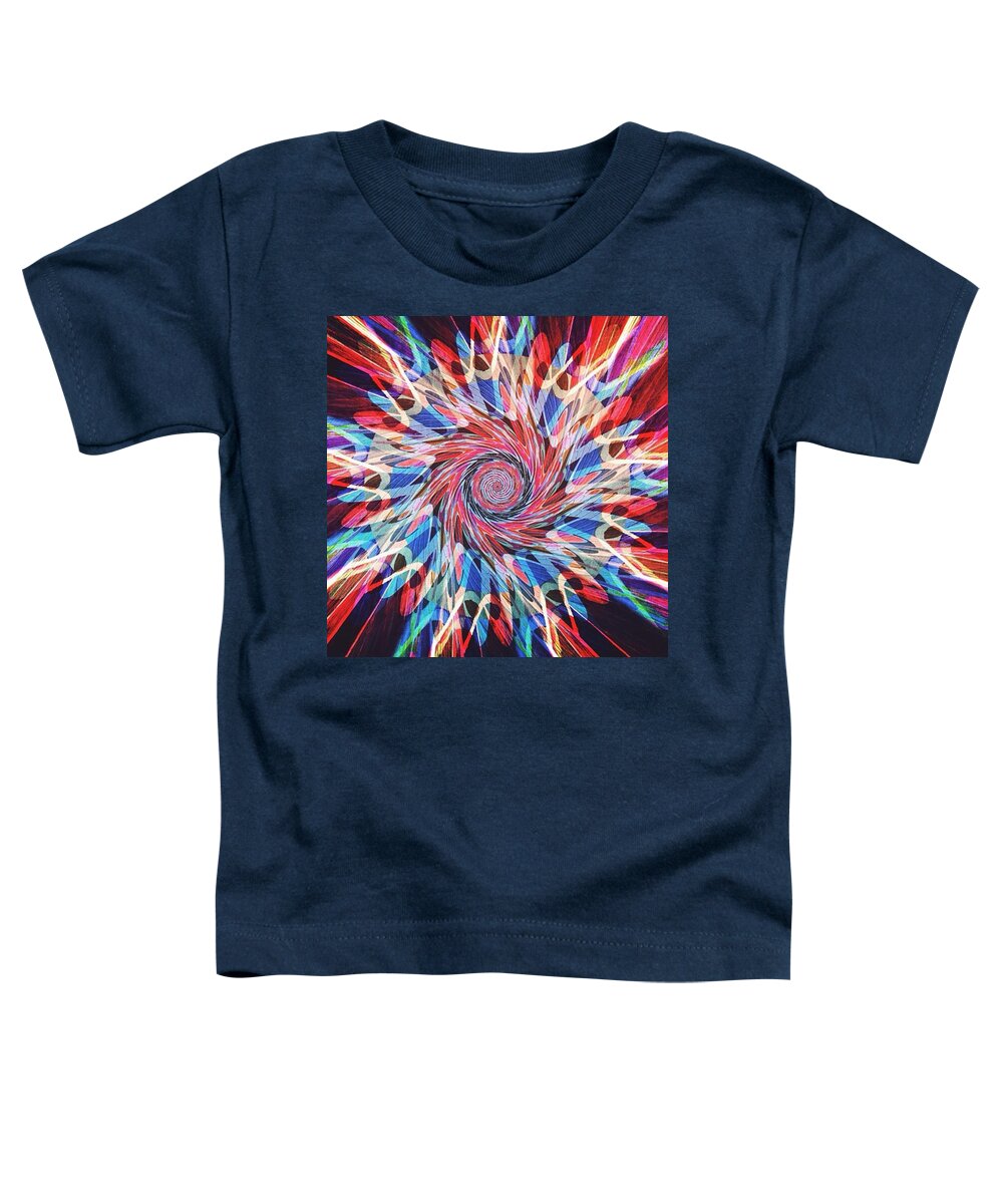 Spiral Toddler T-Shirt featuring the photograph Aura Aurora by Bob Hedlund