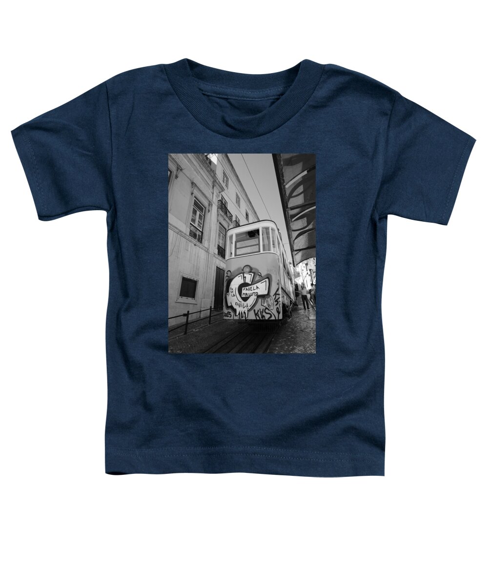 Lisbon Toddler T-Shirt featuring the photograph Barrio Alto by Calvin Roberts Photography
