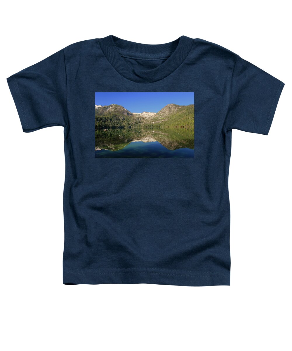 Waterfall Toddler T-Shirt featuring the photograph Cascade Solitude by Sean Sarsfield