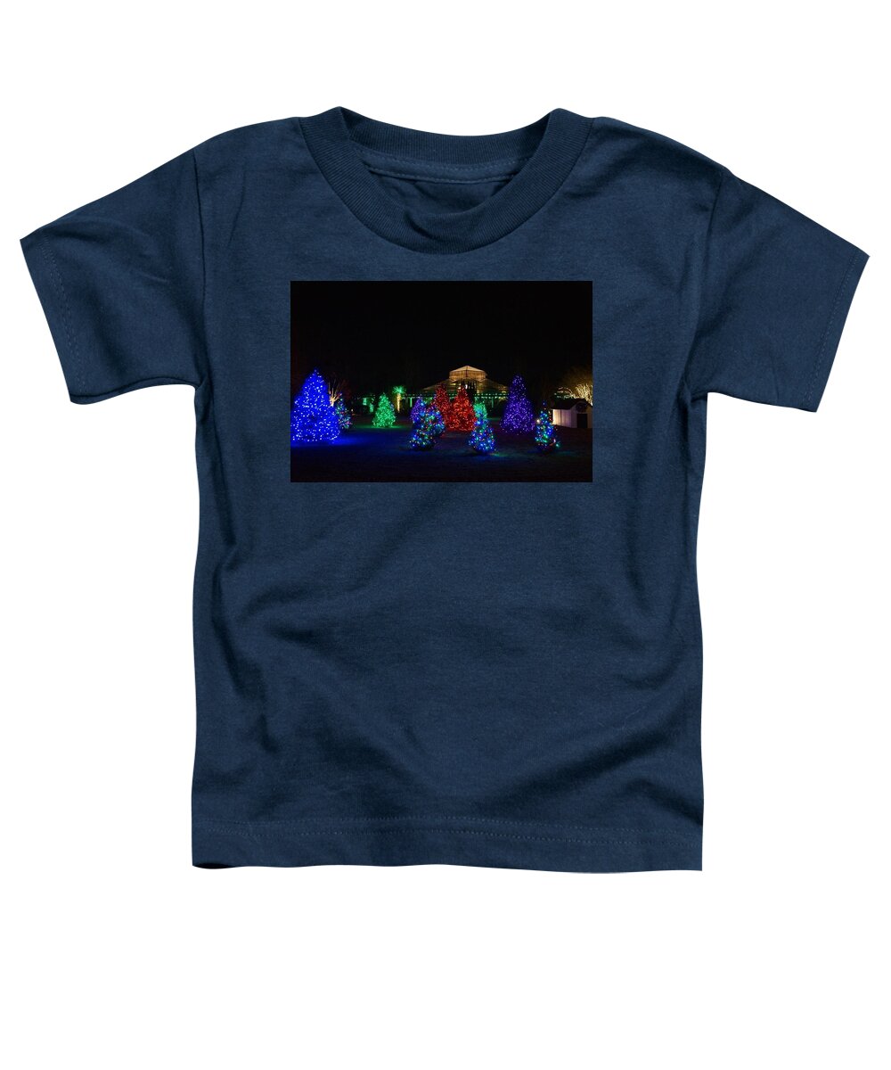  Toddler T-Shirt featuring the photograph Christmas Garden 7 by Rodney Lee Williams