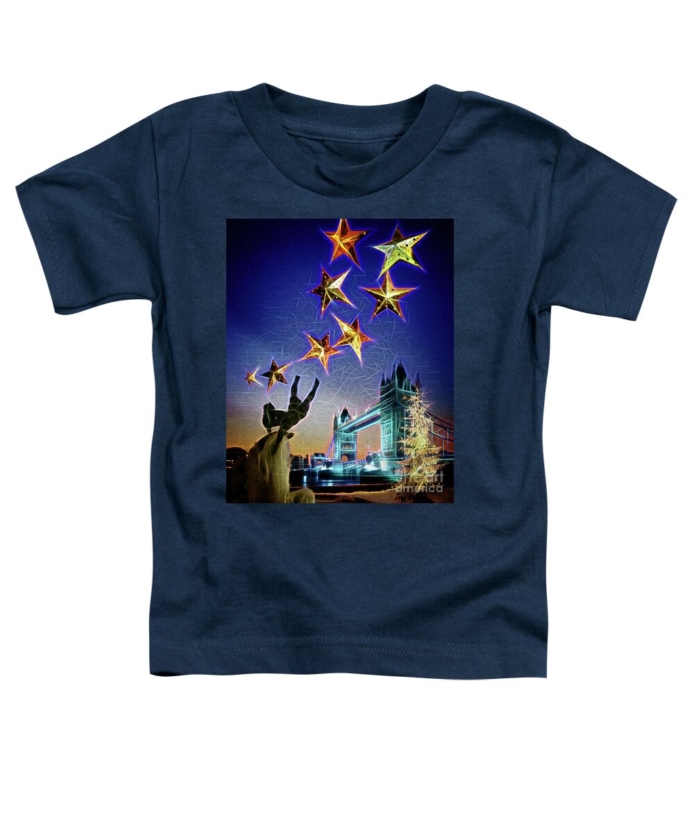 Nag003068c Toddler T-Shirt featuring the photograph Christmas Time by Edmund Nagele FRPS