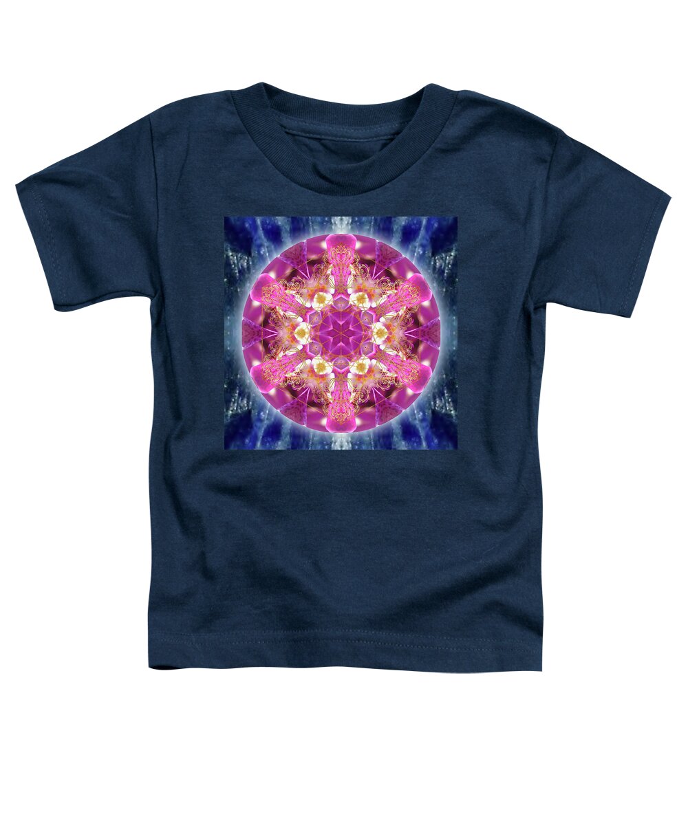 Exotic Toddler T-Shirt featuring the digital art Cosmic Love by Alicia Kent
