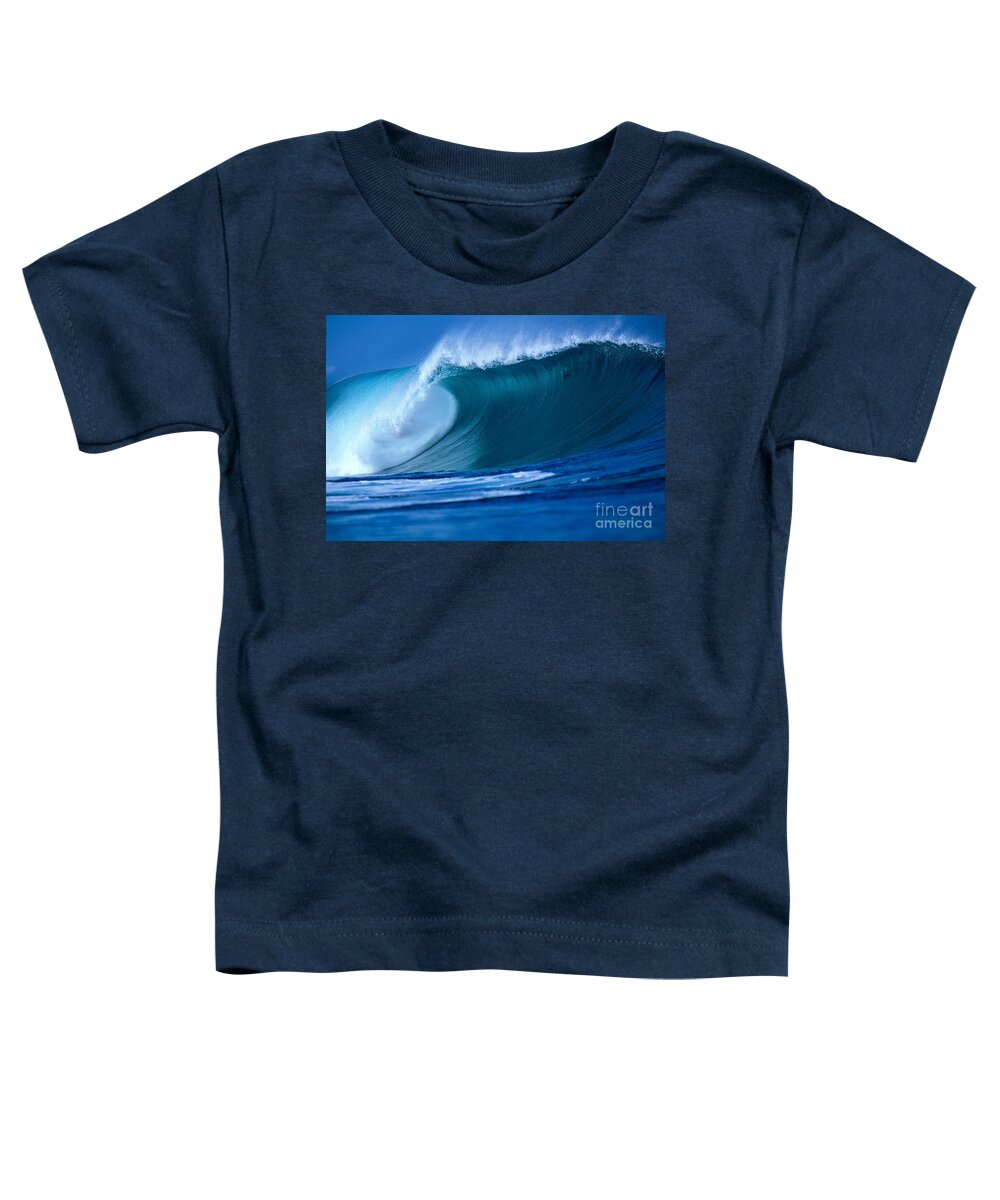 Amaze Toddler T-Shirt featuring the photograph Crashing Wave by Vince Cavataio - Printscapes