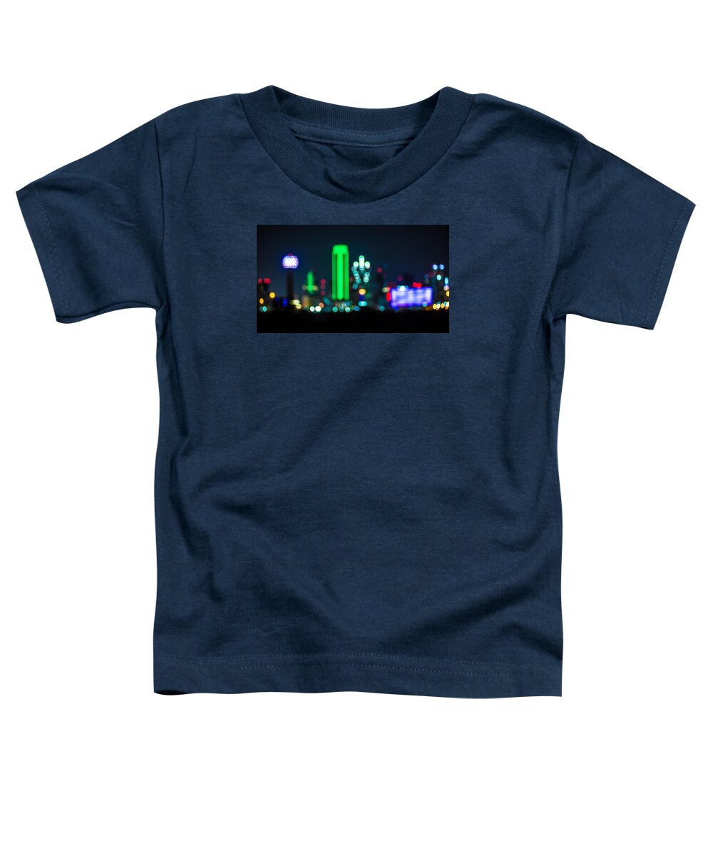Dallas Toddler T-Shirt featuring the photograph Dallas Impression by David Downs