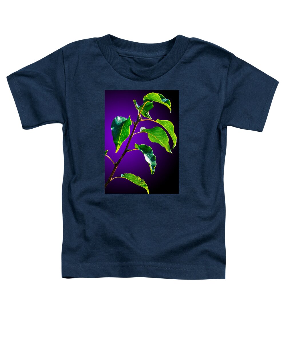 Toddler T-Shirt featuring the photograph Green Leaves by Brian Stevens