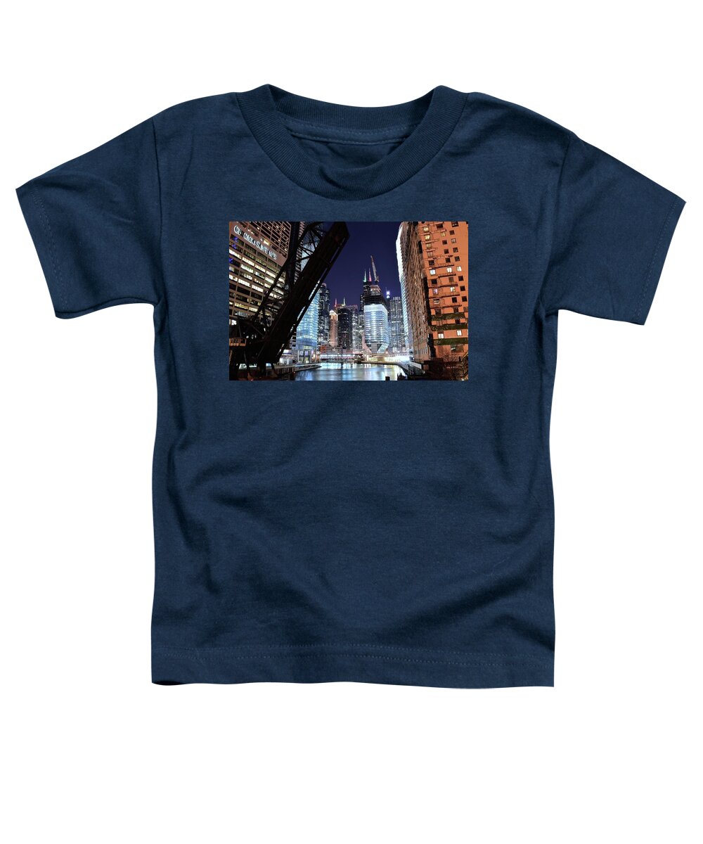 Chicago Toddler T-Shirt featuring the photograph Historically Significant View by Frozen in Time Fine Art Photography