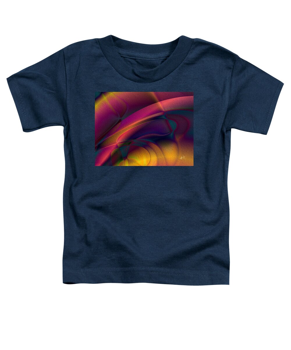 Immersion Toddler T-Shirt featuring the digital art Immersion by Kiki Art