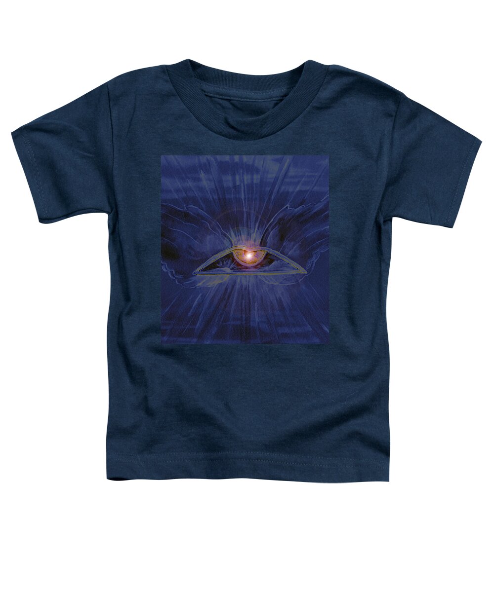 Watercolor Toddler T-Shirt featuring the painting In Dream's Eye by Brenda Owen