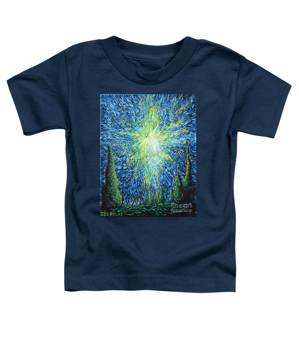 Impressionism Toddler T-Shirt featuring the painting In Reverence To Thee by Stefan Duncan