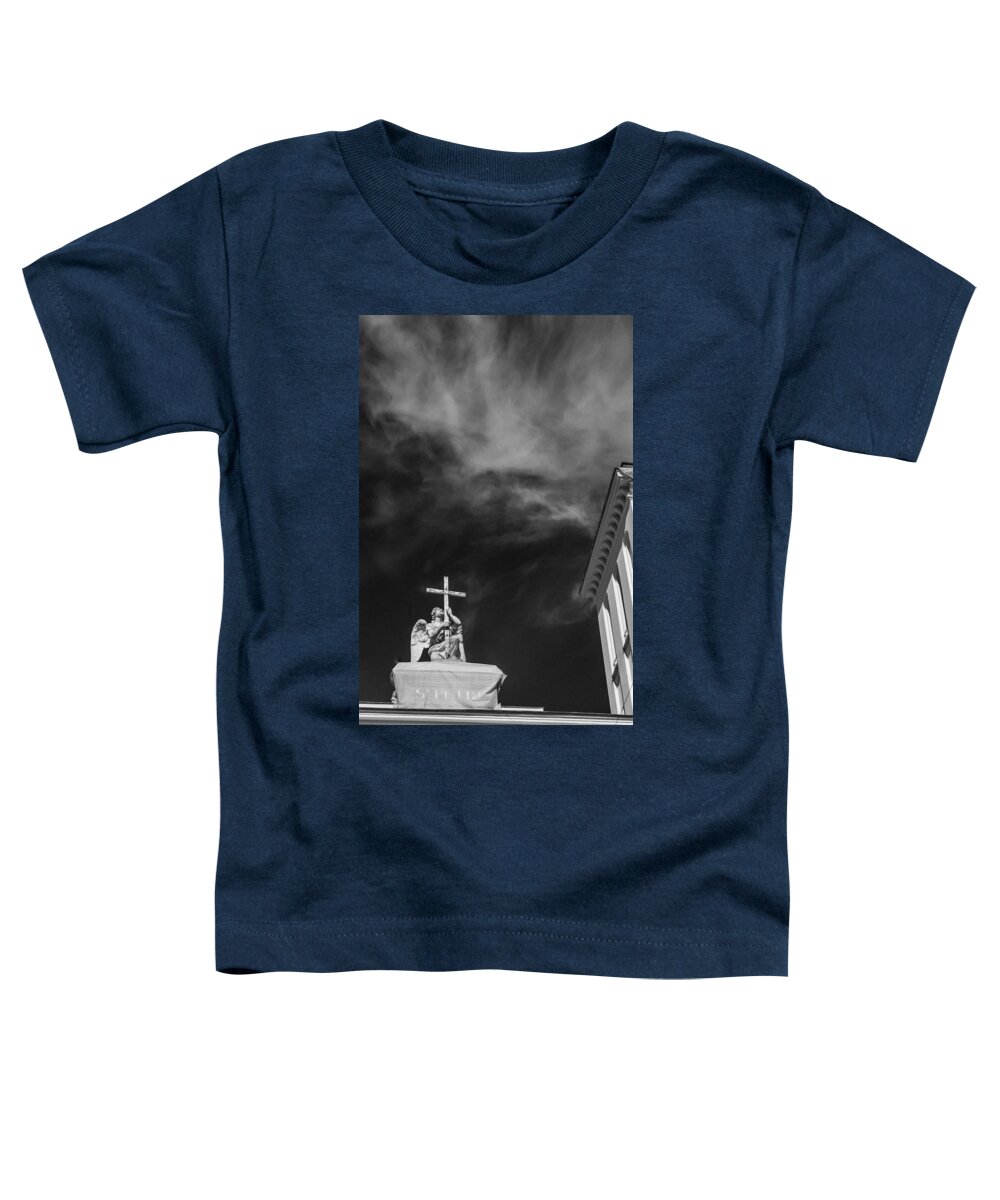 Russian Artists New Wave Toddler T-Shirt featuring the photograph Lutheran Church of Peter amd Paul in St. Petersburg by Dmitry Soloviev