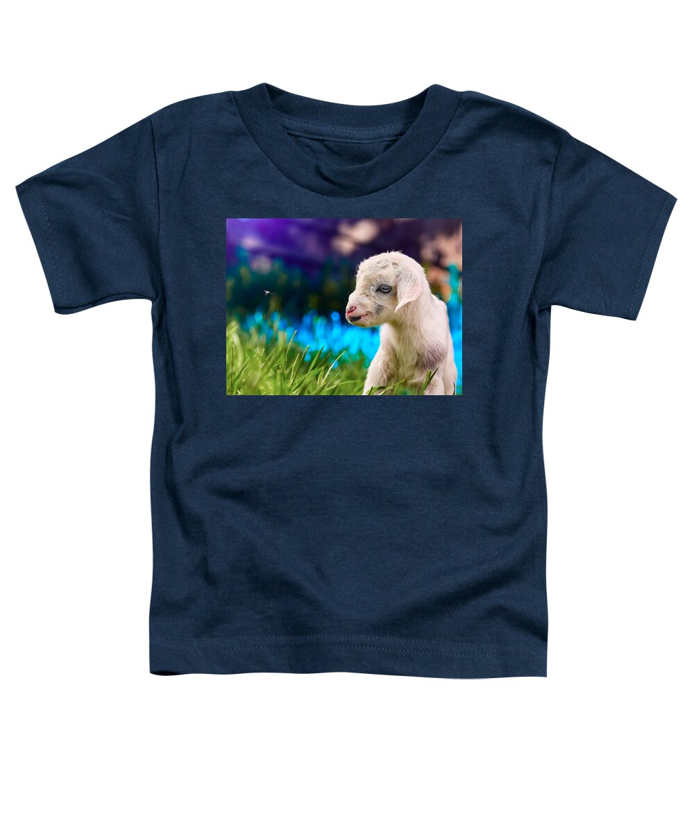 Goat Toddler T-Shirt featuring the photograph Marc Jacobs Encounters Fly by TC Morgan