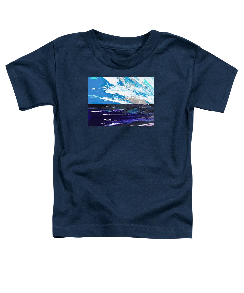 Fusionart Toddler T-Shirt featuring the painting Mariner by Ralph White