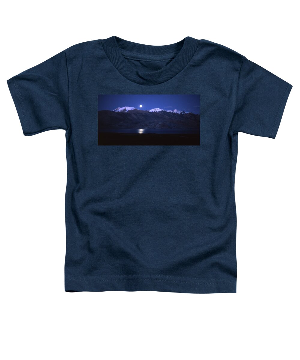 Moon Toddler T-Shirt featuring the photograph Moonlight Sonata by Patrick Klauss