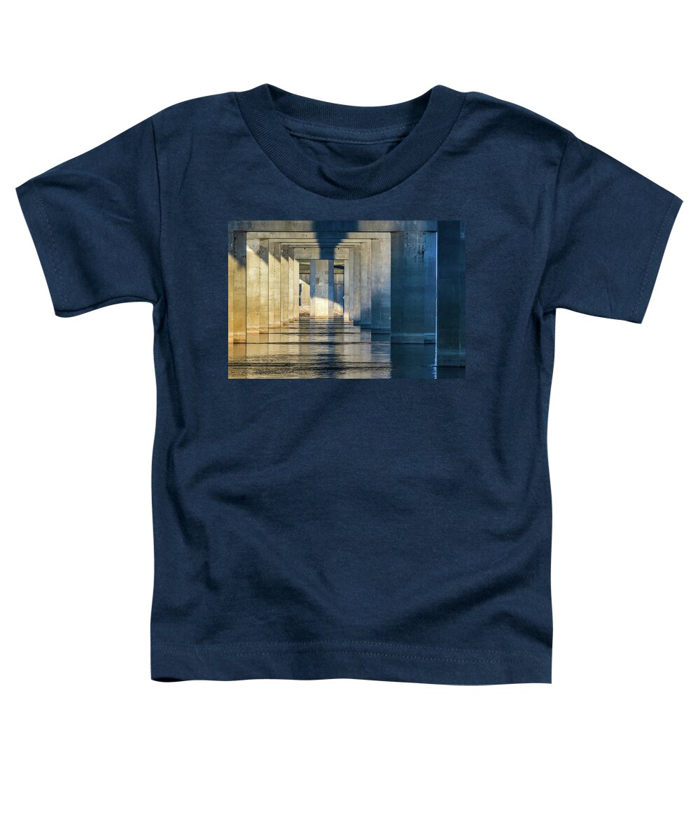Clark Bridge Toddler T-Shirt featuring the photograph Passages by Holly Ross