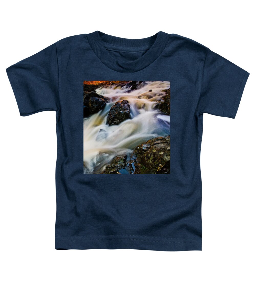 Troy Toddler T-Shirt featuring the photograph River Dance by Neil Shapiro