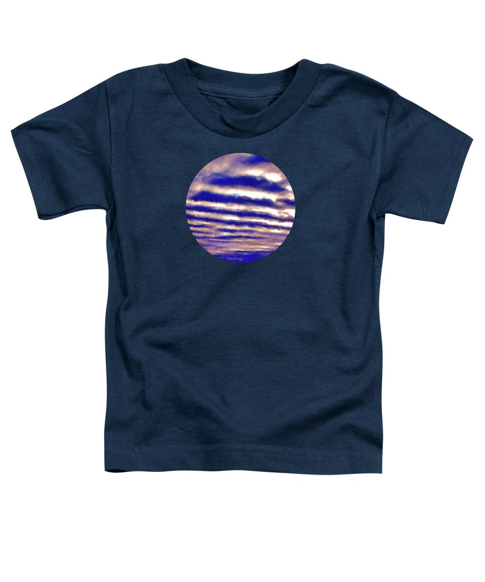 Clouds Toddler T-Shirt featuring the photograph Rows of Clouds by Phil Perkins