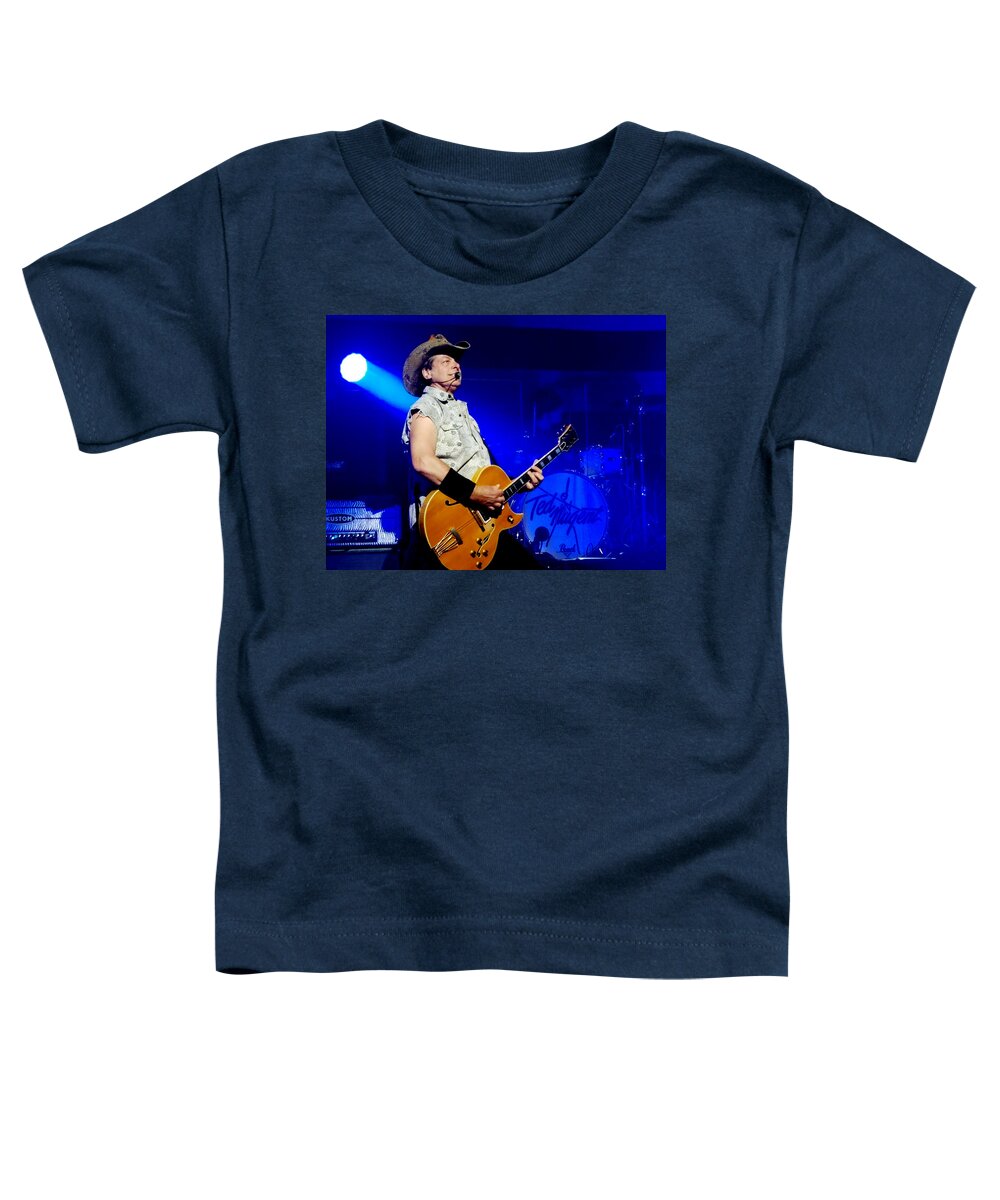 Ted Nugent Toddler T-Shirt featuring the photograph Snakeskin Cowboy by La Dolce Vita