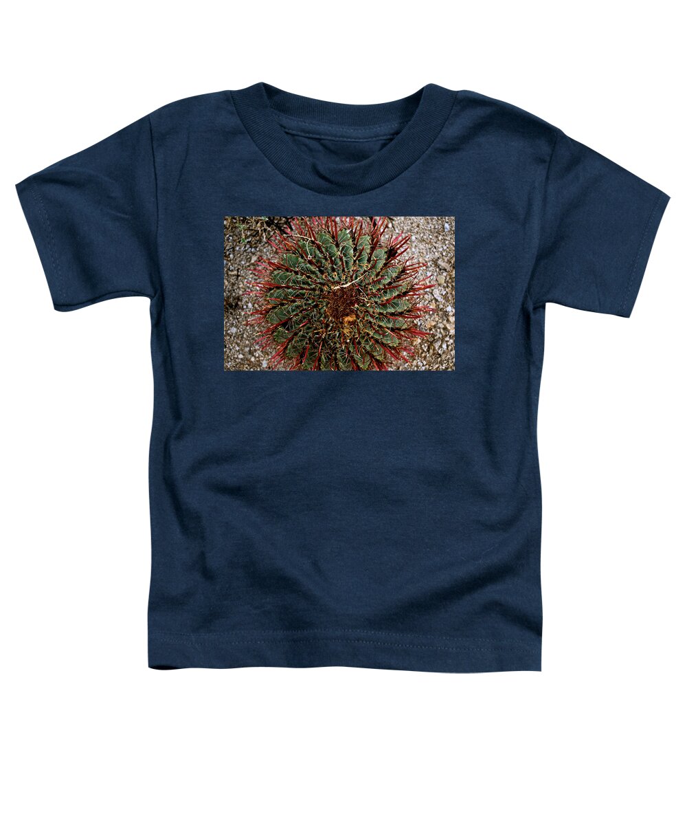 Cactus Toddler T-Shirt featuring the photograph Spin by Melisa Elliott