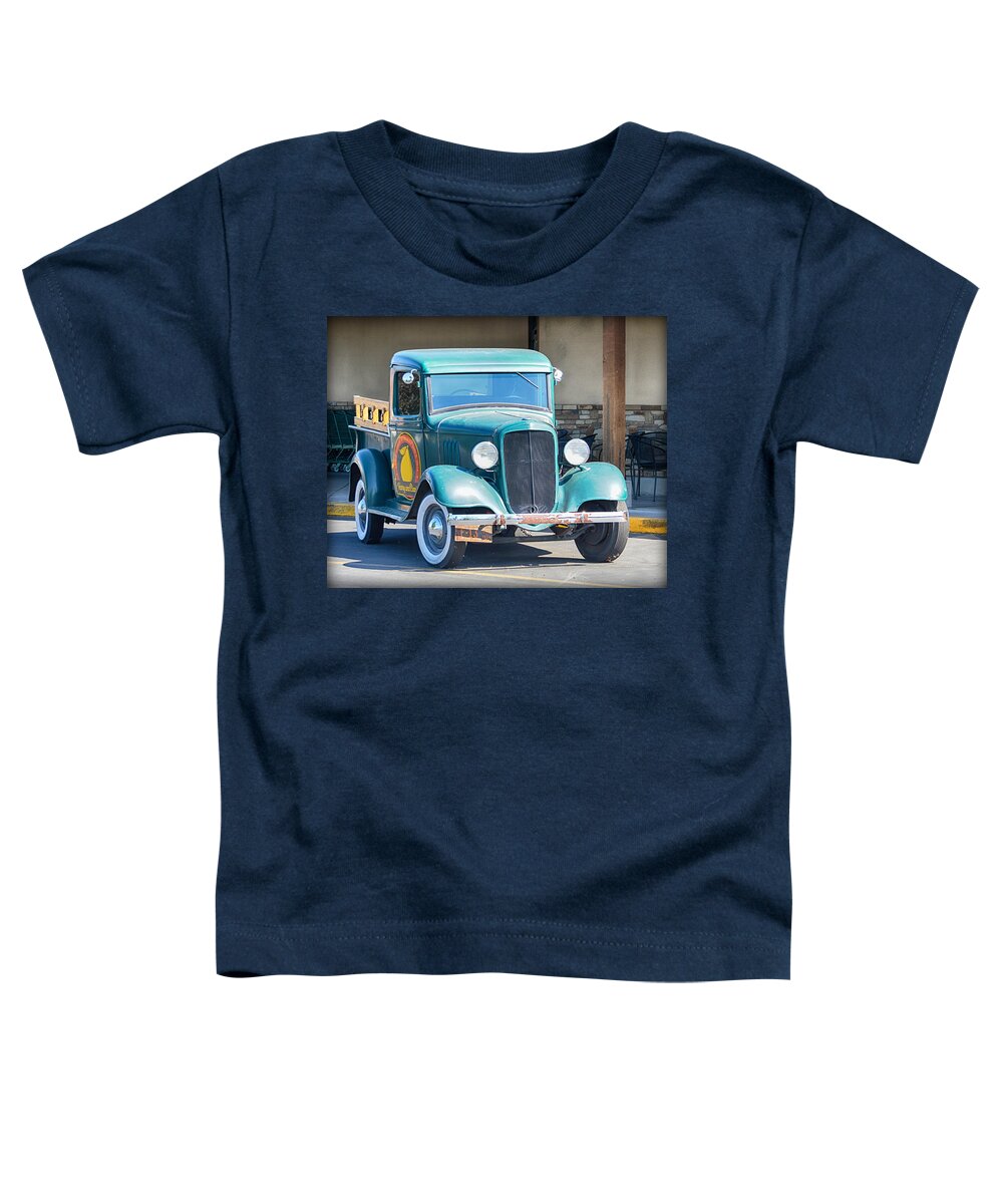 Trucks Toddler T-Shirt featuring the photograph The Old Ranch Truck by AJ Schibig