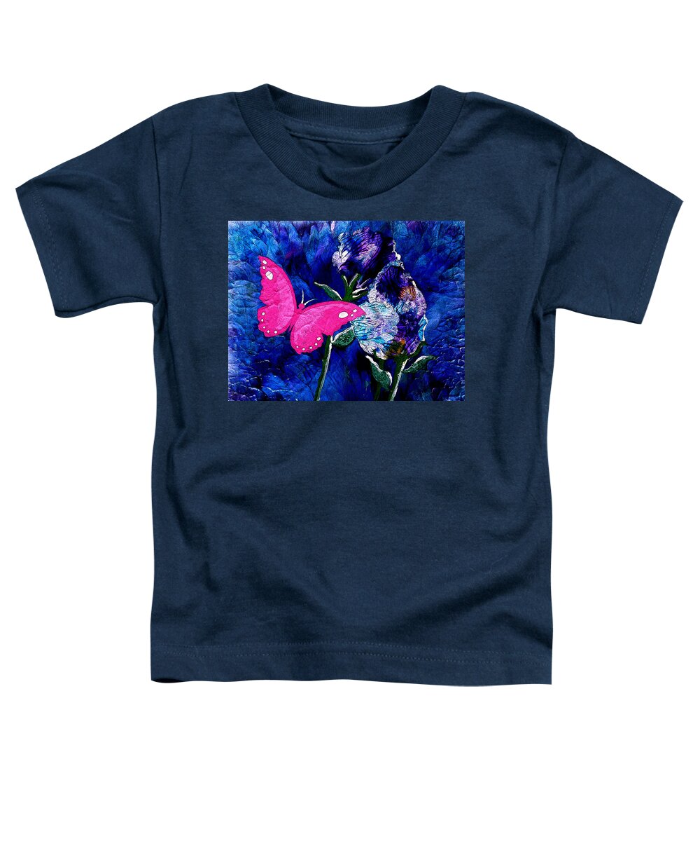 Love Toddler T-Shirt featuring the painting Tints of Beauty shades of Love by Pj LockhArt